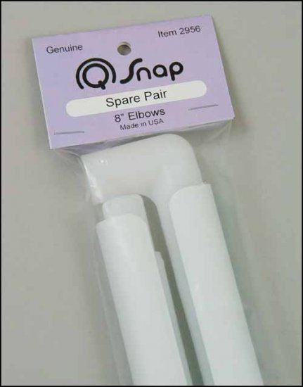 8” Q-Snap Spare Pair of Elbows and Clamps
