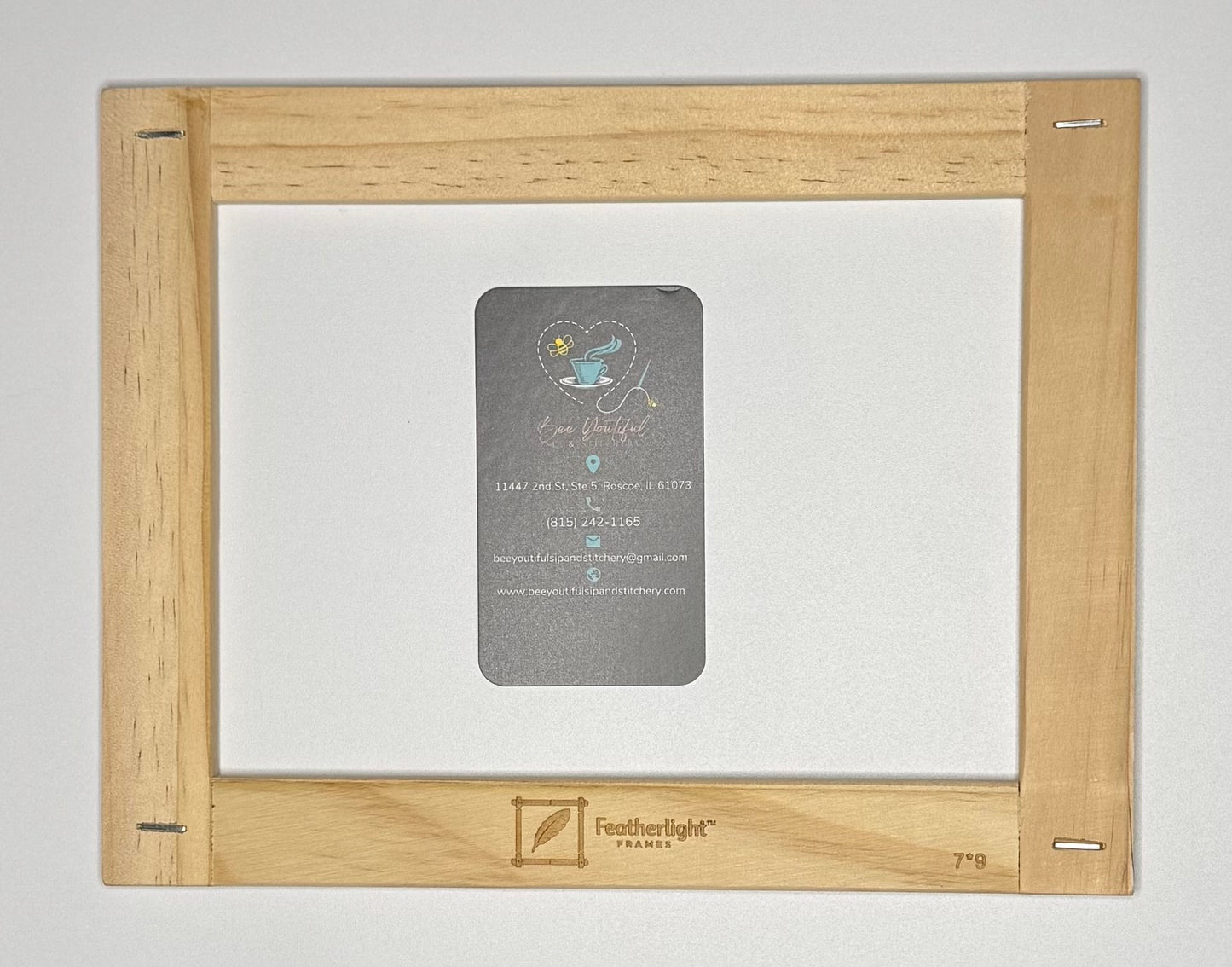 7"x9" Rectangle Featherlight Frame (Stretcher Bar Alternative)
