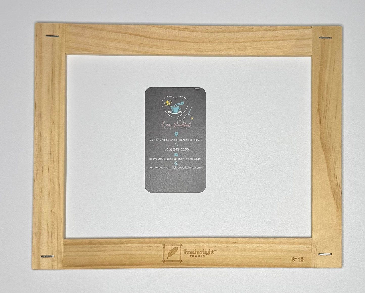 8"x10" Rectangle Featherlight Frame (Stretcher Bar Alternative)