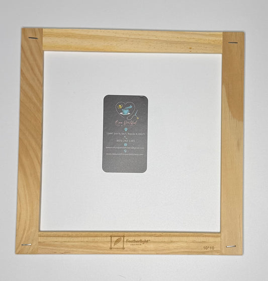 10" Square Featherlight Frame (Stretcher Bar Alternative)