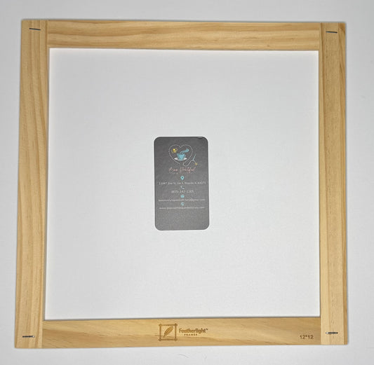 12" Square Featherlight Frame (Stretcher Bar Alternative)