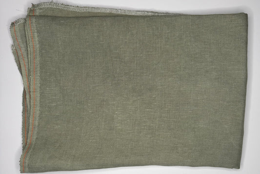 28 Count Cashel Linen - Saltbush - Fox and Rabbit