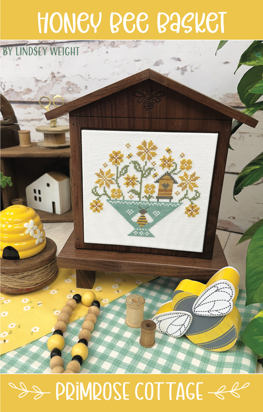 Honey Bee Basket - Primrose Cottage