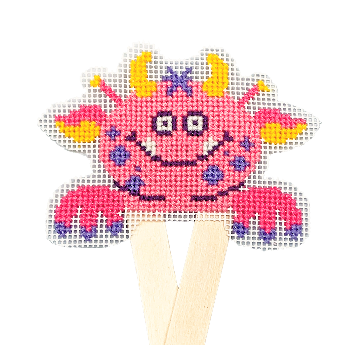 Mini Monsters - Peggy Cross Stitch Kit by Bothy Threads