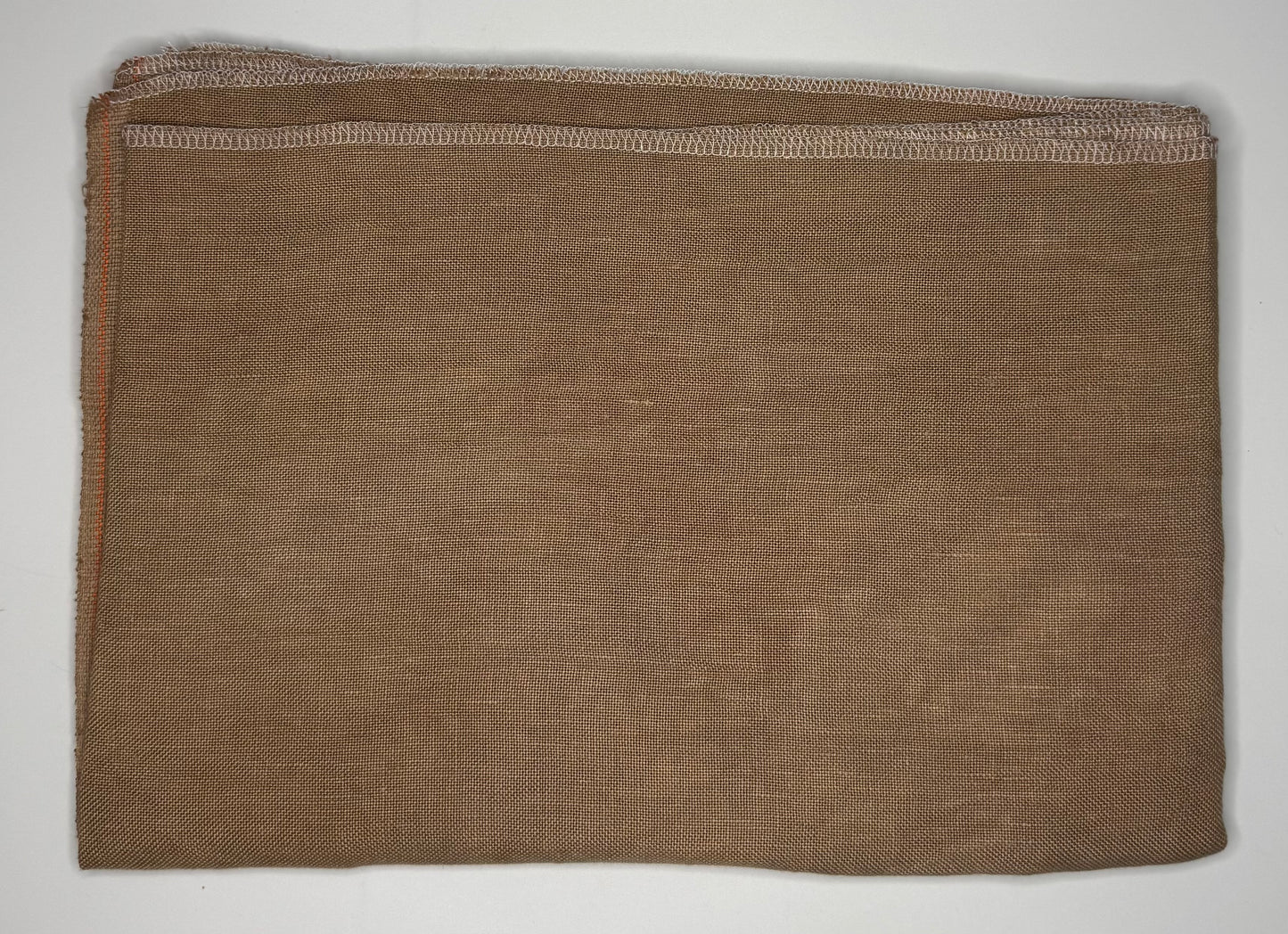 28 Count Cashel Linen - Baked Clay - Fox and Rabbit