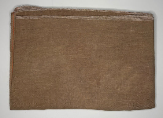28 Count Cashel Linen - Baked Clay - Fox and Rabbit