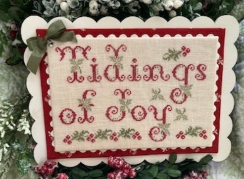 Tidings of Joy - JBW Designs - 2026 Needlework Marketplace PREORDER