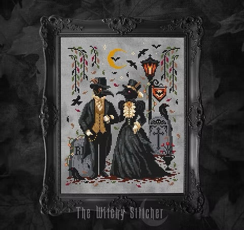 A Graveyard Wander - The Witchy Stitcher - 2026 Needlework Marketplace PREORDER