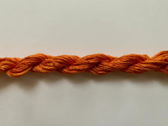 308 Burnt Orange - Stranded Silk from Dinky Dyes