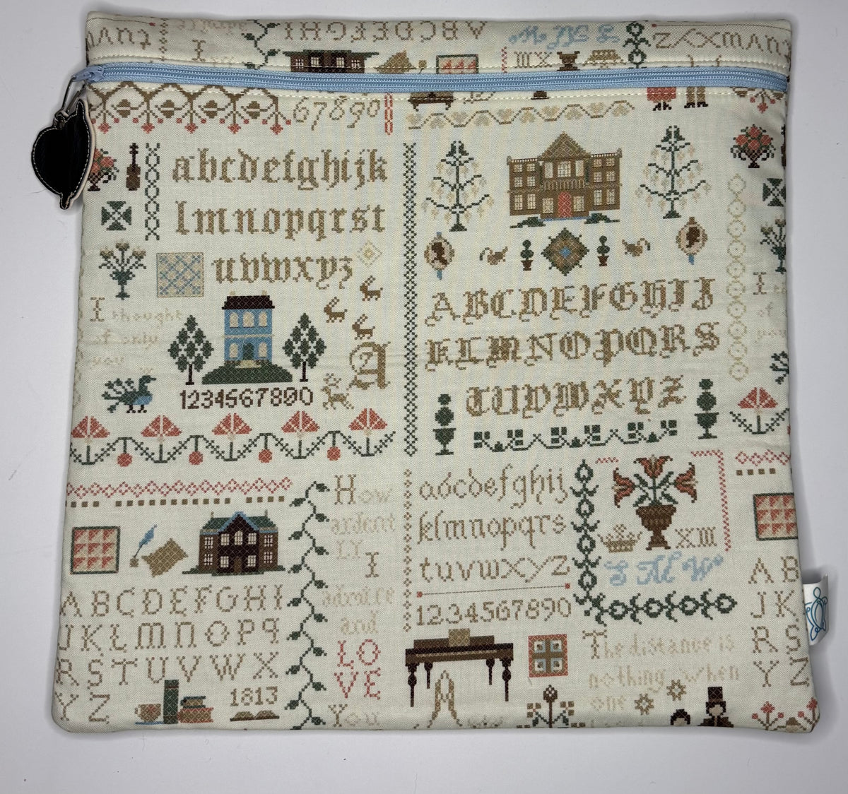 Sampler Fabric Project Bag