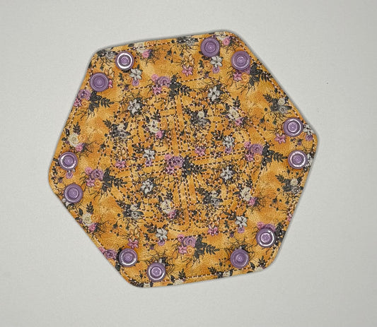 Floral Spiderweb Ort Snap Tray