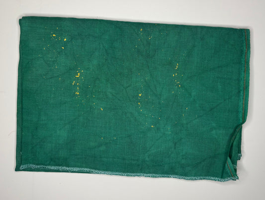 32 Count Belfast Linen - The Verdant Throne (Gold Dusted) - Fiberlicious Yummy Fabrics