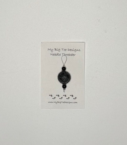 Black Round Wire Needle Thread - My Big Toe Designs