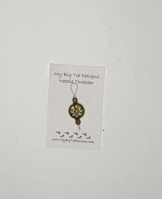 Amber Round Wire Needle Thread - My Big Toe Designs