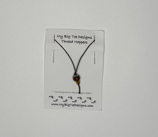 Brown Thread Hoppers - My Big Toe Designs