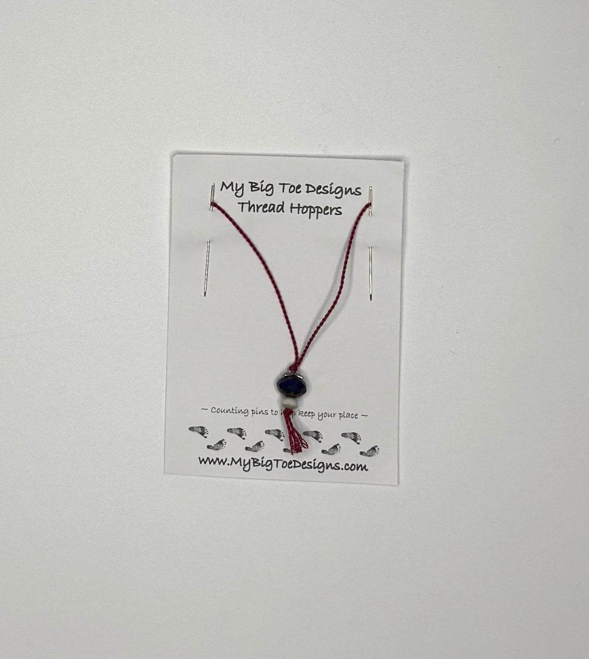 Red Thread Hoppers - My Big Toe Designs