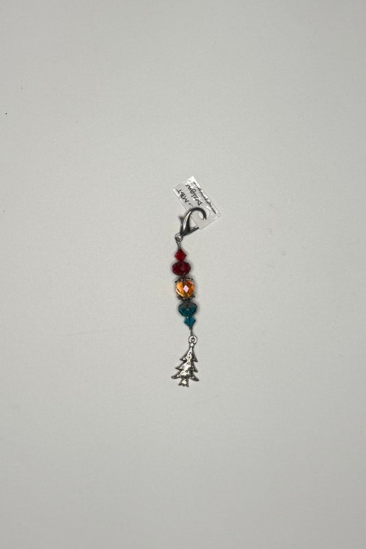 Christmas Tree Mini FOB - My Big Toe Designs