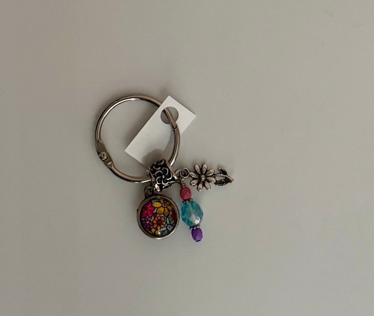Bright Flowers Thread Keep - My Big Toe Designs