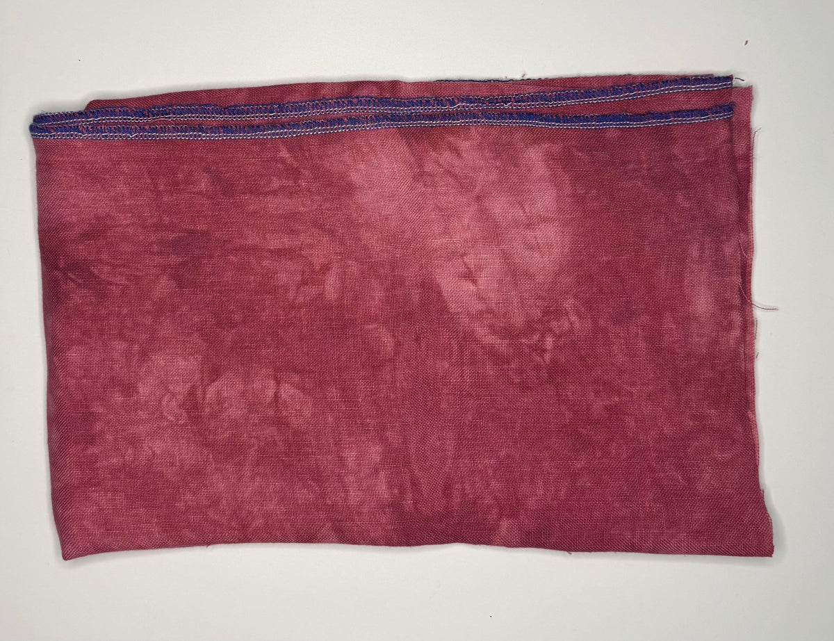 32 Count Belfast Linen - Raspberry Swirl - Atomic Ranch/Rogue Fabric