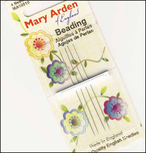 Size 10 Mary Arden Beading Embroidery Needles