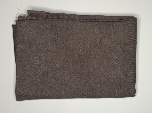 32 Count Belfast Linen - Dark Soil - xJu Designs