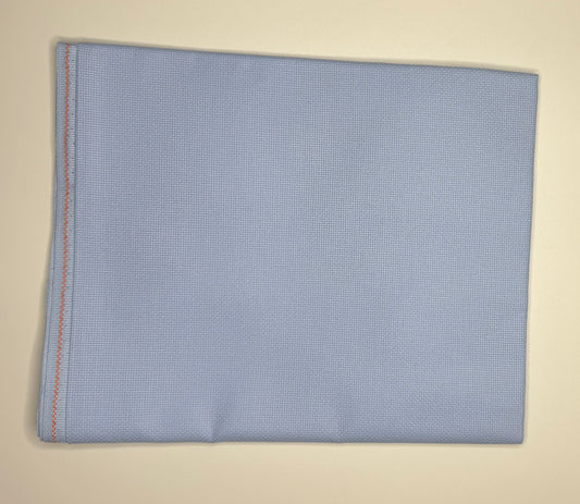 18 Count Aida Light Blue by Zweigart