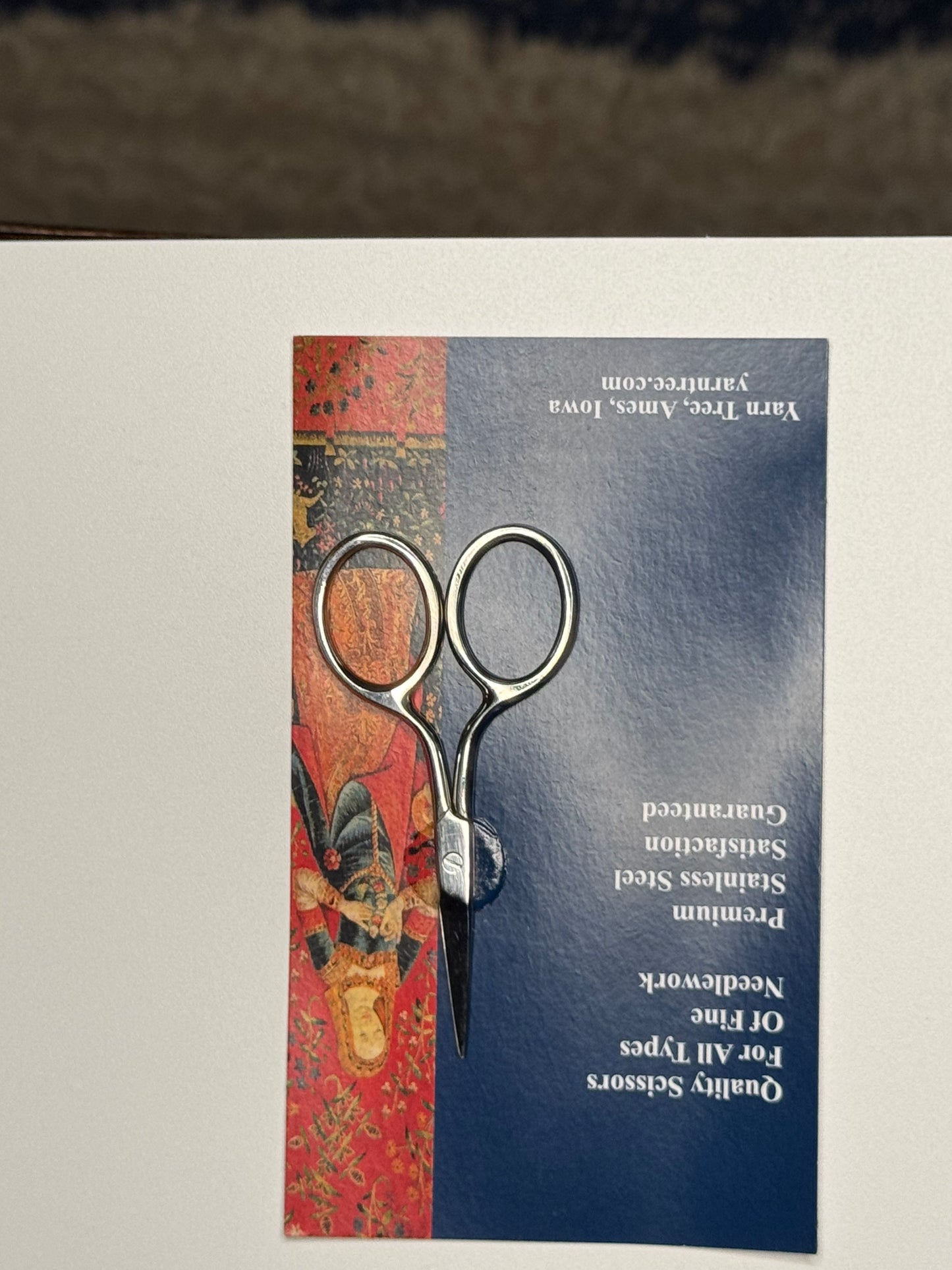 Small Silver Embroidery Scissors