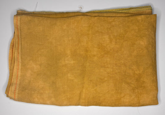 32 Count Belfast Linen - Colonel Mustard - Black Cauldron
