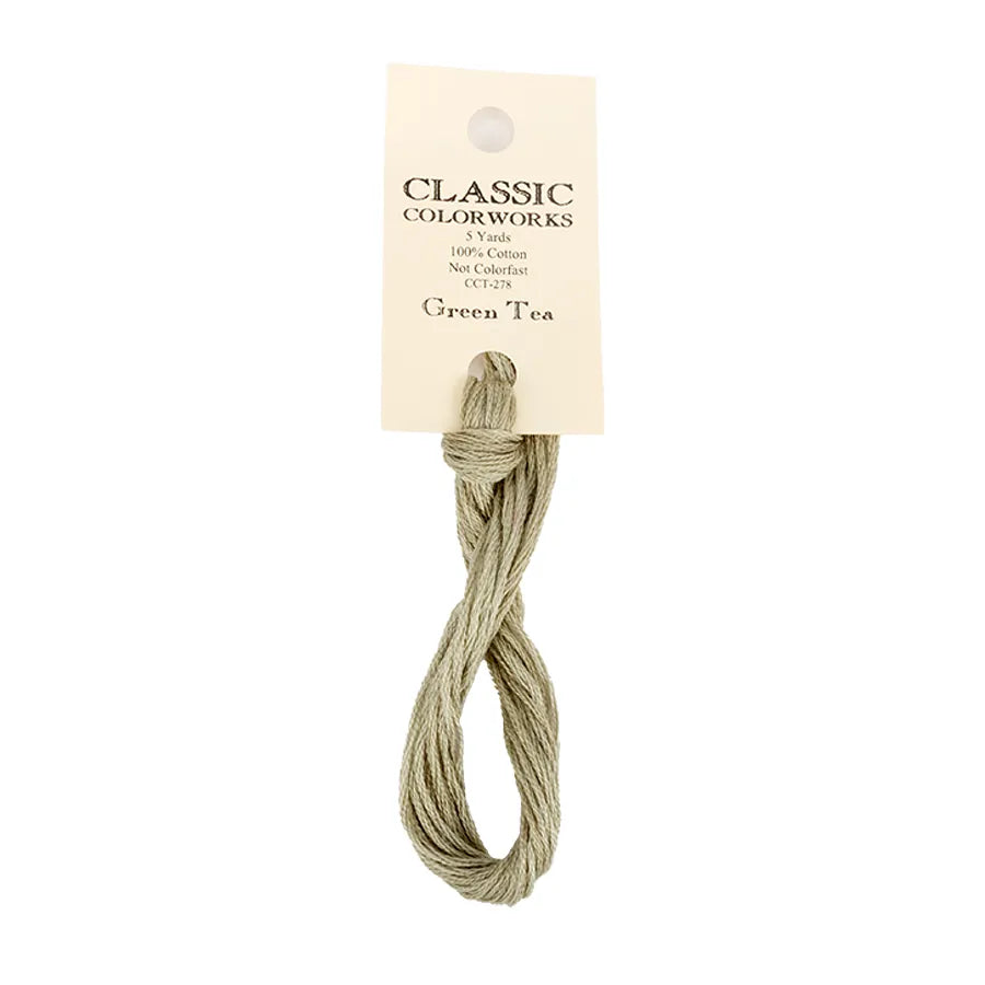 Green Tea - Classic Colorworks Cotton Floss