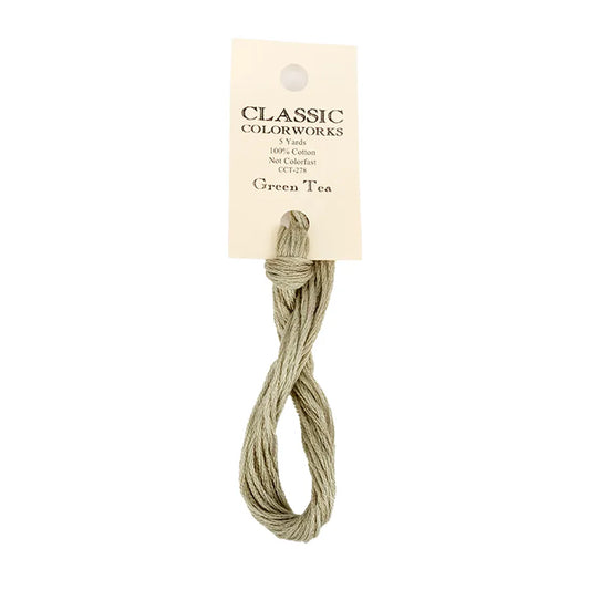 Green Tea - Classic Colorworks Cotton Floss
