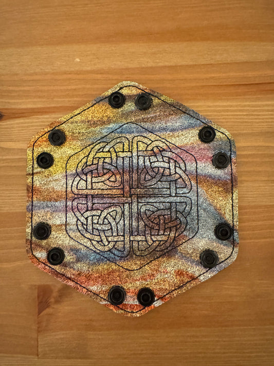 Iridescent Watercolor Ort Snap Tray