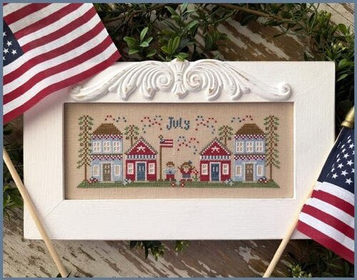 July - 2025 Monthly Minis - Country Cottage Needleworks