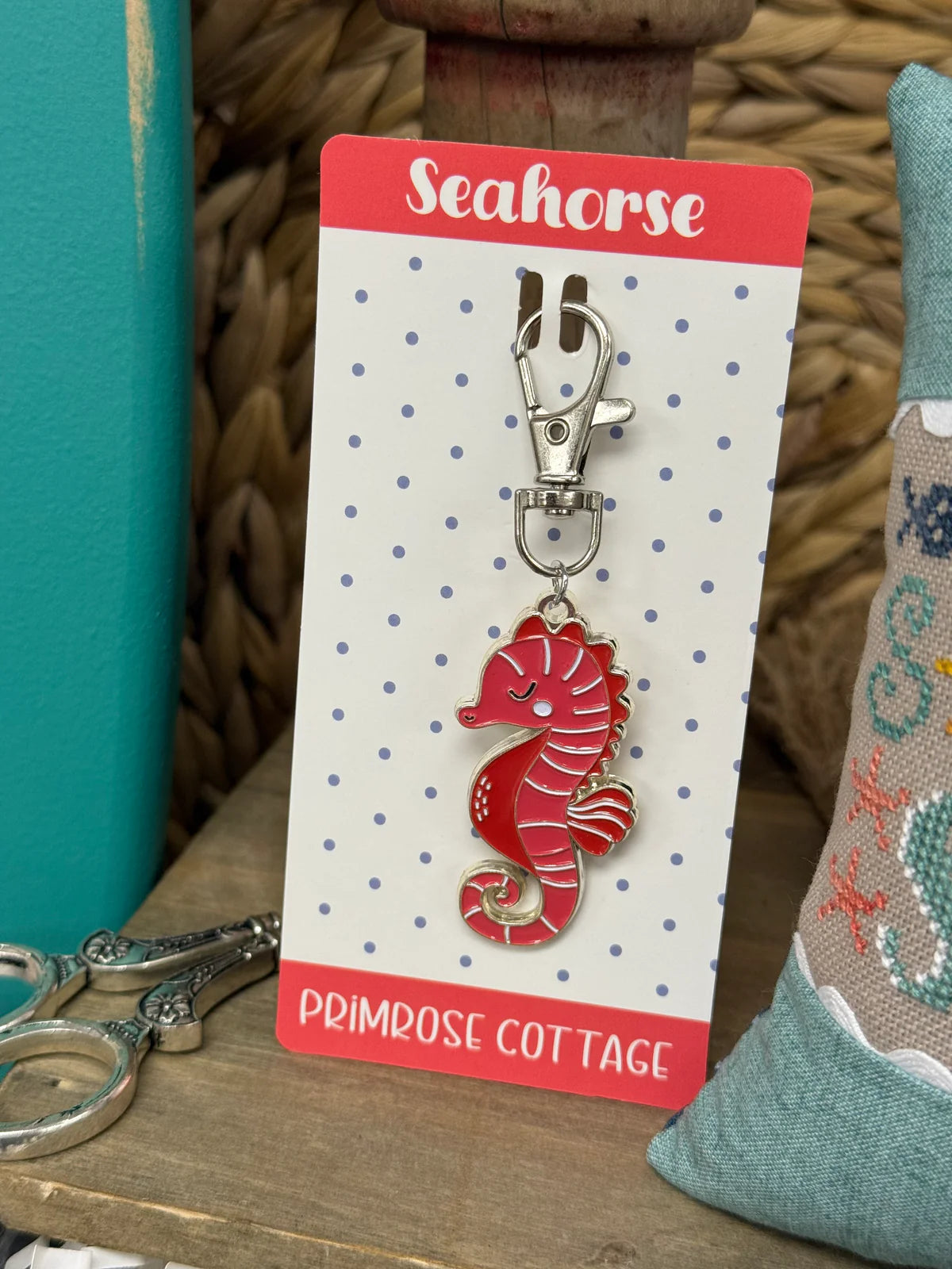 Seahorse Charm - Primrose Cottage