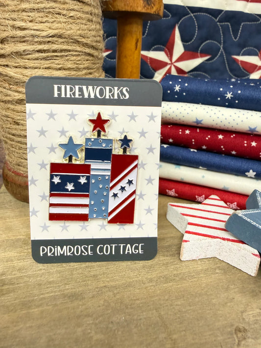 Fireworks Needle Minder - Primrose Cottage