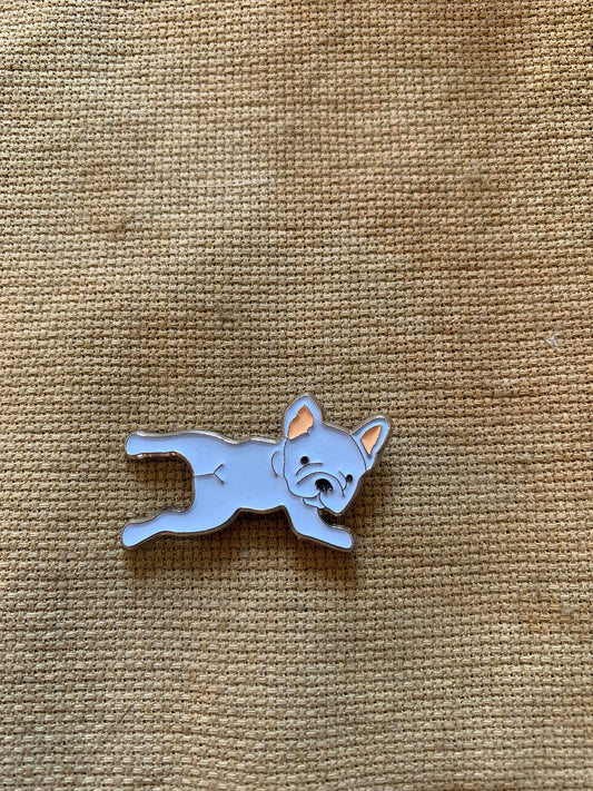 Albus the Frenchie Needle Minder - Rebel Stitcher