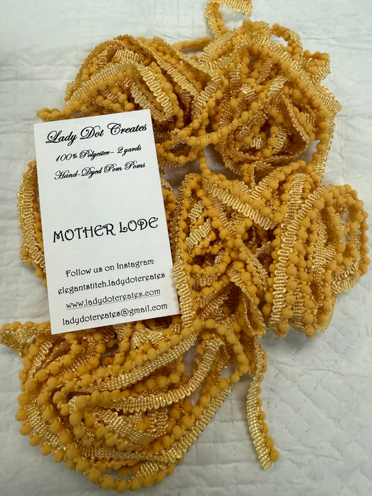 Pom Pom Trim - Mother Lode - Lady Dot Creates