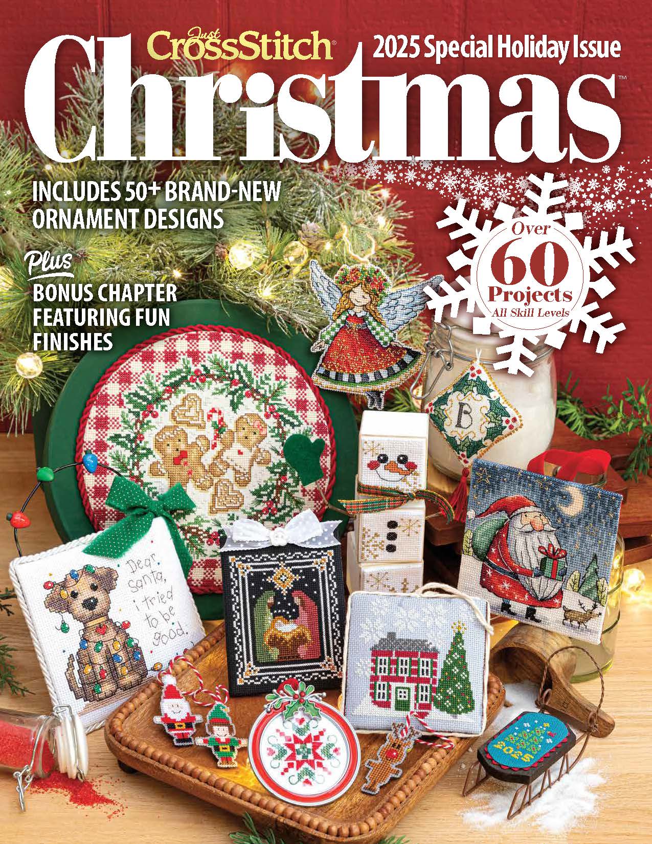 Just CrossStitch 2025 Special Holiday Issue - Christmas Magazine
