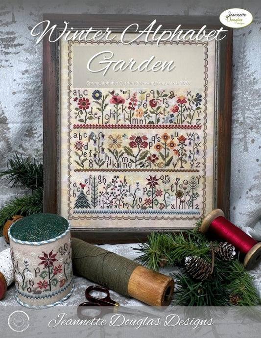 Winter Alphabet Garden - Jeannette Douglas Designs