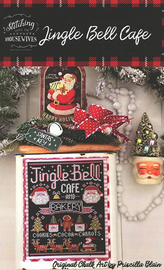 Jingle Bell Cafe - Stitching With The Housewives