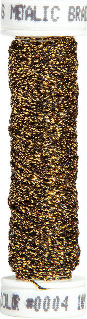 #0004 - Au Ver A Soie Metallic Braid Size 4