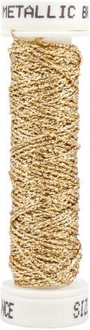 #0030 - Au Ver A Soie Metallic Braid Size 4
