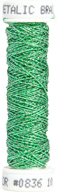 #0836 - Au Ver A Soie Metallic Braid Size 4