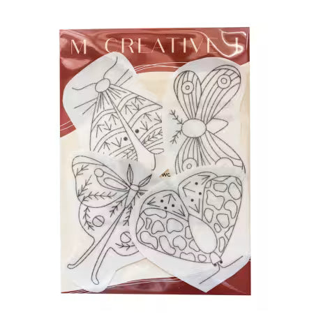 Moths Stick and Stitch