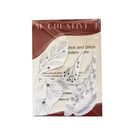 Winter Botanicals Stick and Stitch