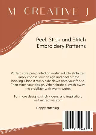 Forest Critters Stick and Stitch