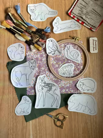 Forest Critters Stick and Stitch