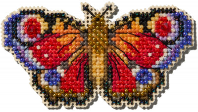 Peacock Butterfly Kit - Winter Holiday Collection - Mill Hill