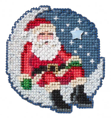 Sleepy Santa - Beaded Mill Hill Kit