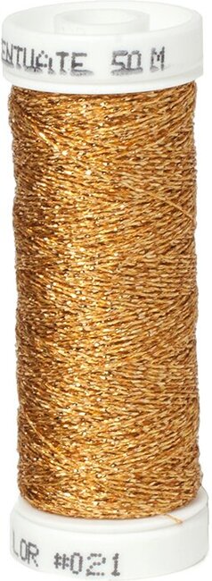 #021 - Marigold - Accentuate Metallic Thread (Blending Filament)