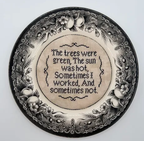 Plate-i-tude - Productivity Pending - My Sister's Samplers